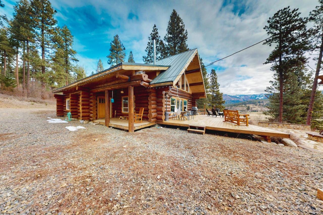 Ponderosa Log Cabin Cle Elum Exterior foto